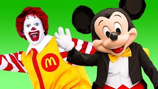 Burger Invasion: The History of McDonald's and Disney