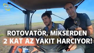 Rotovatör Mikserden 2 Kat Az Yakıt Harcıyor! - Ekimden Hasada