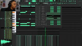 making dark glo beats for rich amiri in fl studio