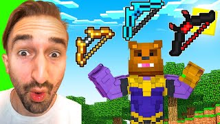 Crafting GOD BOWS To STOP THANOS in Insane Craft w/ SSundee
