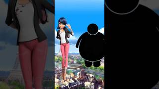 Miraculous characters as a fat 🤦‍♂️ mode #miraculous #ladybug#shorts #viral#tranding