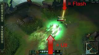 Advanced League Tips Season 10 - Hecarim: E charge and Ult Flashing