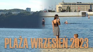 Gdynia | Plaża | Morze | Molo Południowe | Ciepły Wrzesień 2023