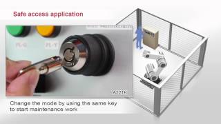 Omron D4SL-N Guard Lock Safety-door Switch Application