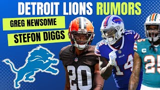 Detroit Lions Rumors: Trade For CB Greg Newsome II? Trade For Stefon Diggs? Sign Xavien Howard?