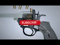 webley revolver working in 3d animation