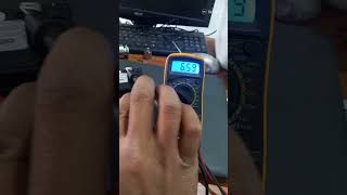 how to check DC voltage in multimeter