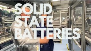 Blue Solutions SOLID STATE BATTERIES here in Europe!