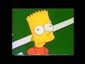 the simpsons homer u0026 bart visiting nfl on fox 1995