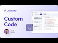 13. Custom Code | FlutterFlow University Expert Training