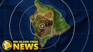 Magnitude 4.1 Earthquake On Hawaii Island (Dec. 4, 2020)