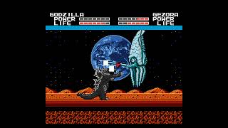 NES Godzilla Creepypasta (My Style) - Full Gameplay