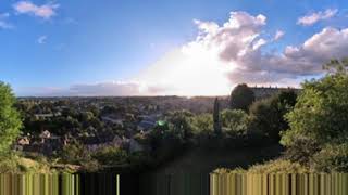 VR 360 4K - Panorama sur la Ville d'Amboise, Rue Léonard Perrault, Amboise France