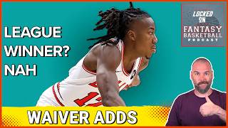 NBA Fantasy Basketball: Ayo Dosunmu Leads Waiver Wire Deep Dive #NBA #fantasybasketball