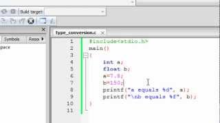 C Programming Tutorial - 11: Type Conversion in C