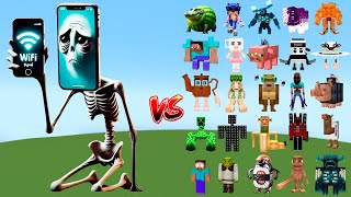 Pot Hotspot vs All Minecraft Bosses - Minecraft Mob Battle