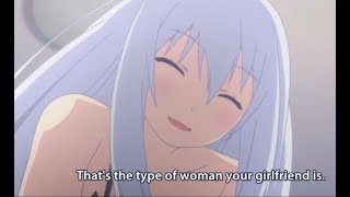 Cute Cuddling Anime Moment (Oreshura)