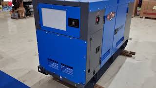 Unboxing Genset Silent TSUZUMI TDG 30 KVA single phase