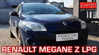 Montaż LPG Renault Megane 1.6 100KM 2010r w Energy Gaz Polska na auto gaz LOVATO SMART EXT