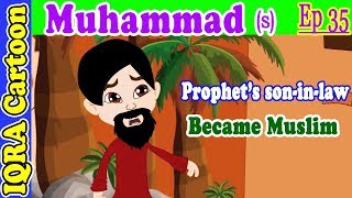Prophet's son in law became Muslim | Muhammad  Story Ep 35 | Prophet stories for kids | iqra cartoon