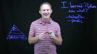 You've learned Python... now what? The next thing you should do once you have the core down
