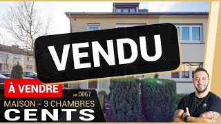 VENDU ✅ - Maison 3 chambres à Cents 💛🌞🦅