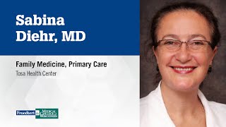 Dr. Sabina Diehr, family medicine physician