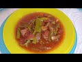 طريقة تحضير شكشوكة او مشكشك تونسي recette chakchouka tunisienne 🇹🇳وصفة سهلة صيفية سريعة التحضير