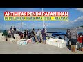 AKTIVITAS PENDARATAN IKAN,  PELABUHAN PERIKANAN UNTIA - MAKASAR