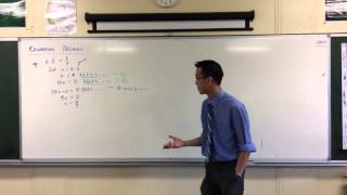 Expressing Recurring Decimals as Fractions using Algebra