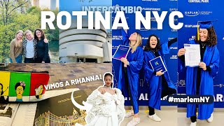 ROTINA INTERCÂMBIO NOVA YORK + Graduação e último dia KAPLAN | Abril 2023 #MariEmNY