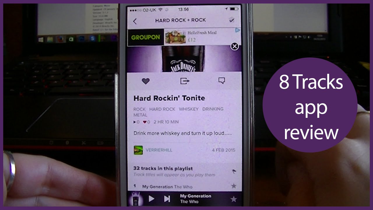8tracks App Review Rachybop Youtube