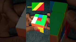 Congo, Republic Of The Flag On Rubik Cube | MKCUBERBOY | #shorts