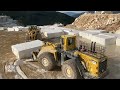 Huge Komatsu Wheel Loaders With Amazing Operators Working On Birros Marble Quarries