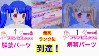 プリンセスクラス3と4の解禁パーツ紹介【レイクブルー】と【ロボットピンク】を装着！！【prichan】【반짝이는 프리☆채널】【キラッと☆プリチャン】