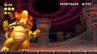 Peach's Castle - The Final Battle [New Super Mario Bros Wii U]