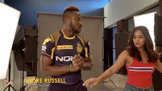 Andre Russell does the KKR hook-step | KKR Hai Taiyaar | Kolkata Knight Riders | VIVO IPL 2018 Andre Russell does the KKR hook-step | KKR Hai Taiyaar | Kolkata Knight Riders | VIVO IPL 2018
