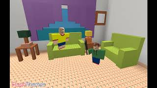 Caillou turns the GoAnimate universe into the Roblox universe and gets grounded