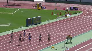 【陸上/短距離】静岡国際陸上2021 GP 女子 200m予選 1組目【4K】