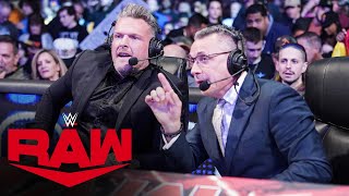 Pat McAfee joins Michael Cole on Monday Night Raw announce team: Raw highlights, Jan. 29, 2024