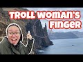 WALK WITH ME / TRØLLKUNOFINGUR ( TROLL WOMAN’ FINGER)  VIEW IN SANDAVÁGUR FAROE ISLANDS