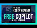 NEW FREE GitHub Copilot Competitor: Amazon Code Whisperer | Install & Usage Guide