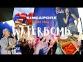 #minivlog📱| waterbomb singapore 🇸🇬 day 2 🔫💦🎤 | bambam bibi chungha cl loco team bebe | 워터밤 싱가폴🔥