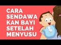 Cara Simple Sendawakan Bayi Selepas Menyusu