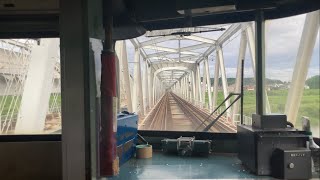 【4K前面展望】特大フラット音＋高速走行！あいの風とやま鉄道 413系 普通高岡行き 富山駅から小杉駅