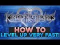 Kingdom Hearts HD 1.5 + 2.5 (PS4) - KH2FM - Easy & Fast Level Up Guide!