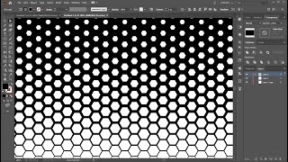 How to Create Hexagonal Halftone Background in Adobe Illustrator