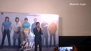 Ranbir Kapoor Grand Entry At Sanju Teaser Launch