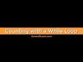 Counting with a While Loop in Python
