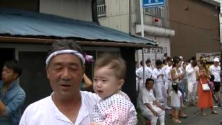 平成27年　焼津神社大祭荒祭り　輿舁健太  発輿(5分頃〜)、ながーいあおり